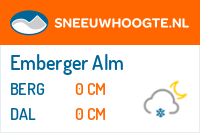 Sneeuwhoogte Emberger Alm